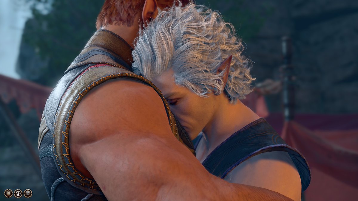 This hug needed to be a little longer. We pulled away too fast. Astarion deserves all the long and warmest hugs. #BaldursGate3