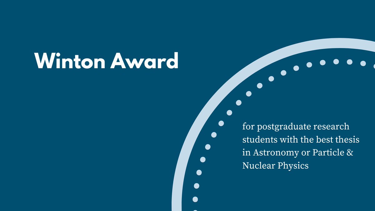 PhysAstroEd's tweet photo. Congratulations to Emmet Byrne, Minas Karamanis and Sara Mitchell who have received the Winton Award for the best Astronomy / Particle &amp; Nuclear Physics thesis.🥳 https://t.co/V7j5KAv29c https://t.co/hf9R5xKZkK