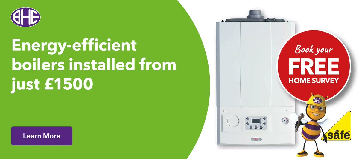 🔧New boilers installed in Lancaster from JUST £1500!

✔️A free, no-obligation survey 
✔️Fair, honest &amp; transparent pricing with no hidden extras 
✔️Gas, electric &amp; combi boilers by leading manufacturers 

📲Book your Lancaster boiler installation today! buff.ly/3QGKKce