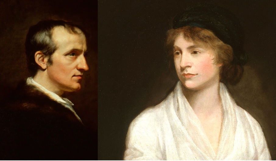 #OTD 1796, William Godwin and Mary Wollstonecraft become lovers. He writes in his diary 'Chez moi, toute'