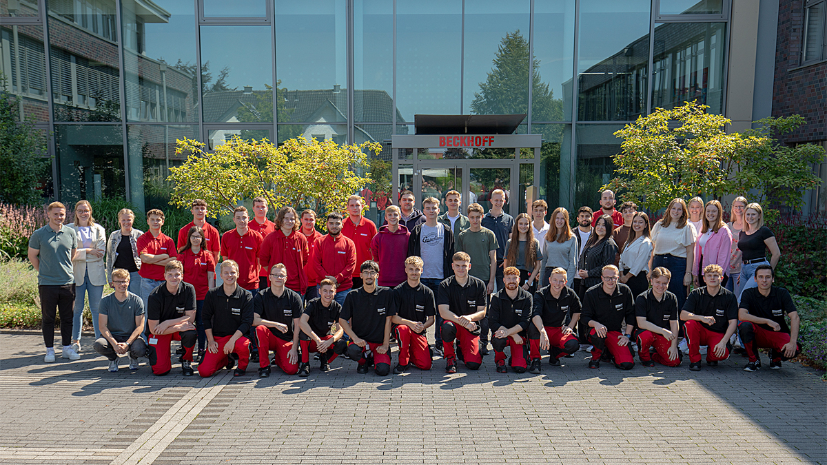 We're welcoming 41 new apprentices! They will be spread across seven different disciplines and will be trained on the job, which means that they will be working on real projects right away. #beckhoff #automation #apprentices #apprenticeships