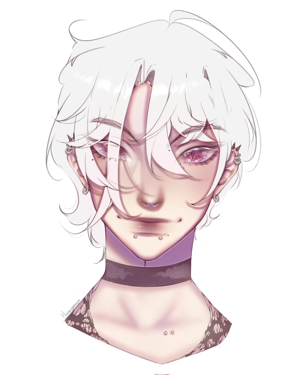 Sorry for disappearing like that lovely people in my phone!! I'm back and will try to be more active!!

Here is a new oc, his name is Killian! This isn't his canon design since he doesn't look human