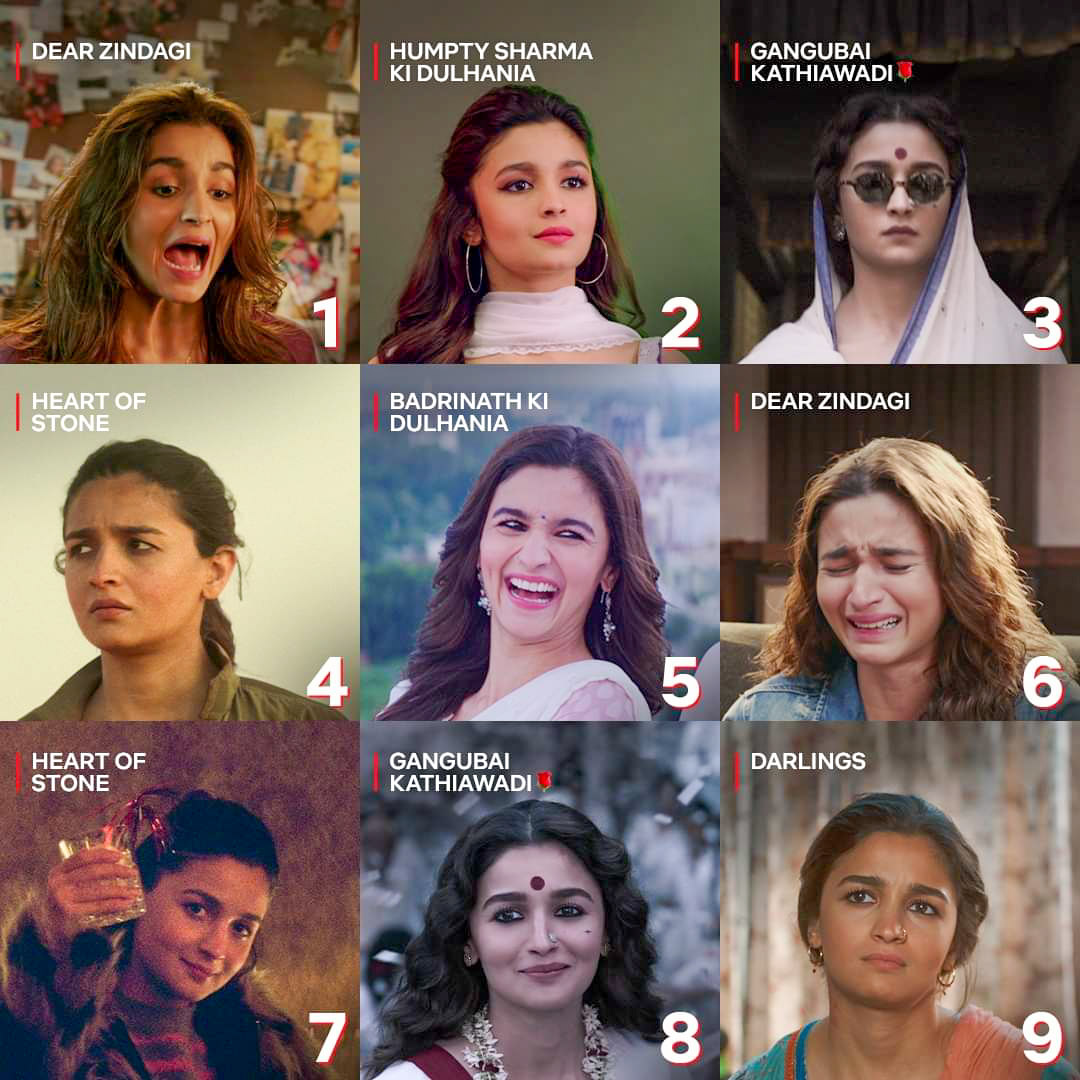 Sad or happy, Alia will always be a heart-hacker 
😍
Tell us which Alia mood are you today!

#HeartOfStoneOnNetflix #HumptySharmaKiDulhania #GangubaiKathiawadi 
#Darlings 
#BadrinathKiDulhania #DearZindagi