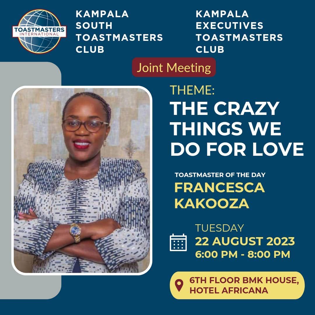 Kampala Executives Toastmasters Club tweet media
