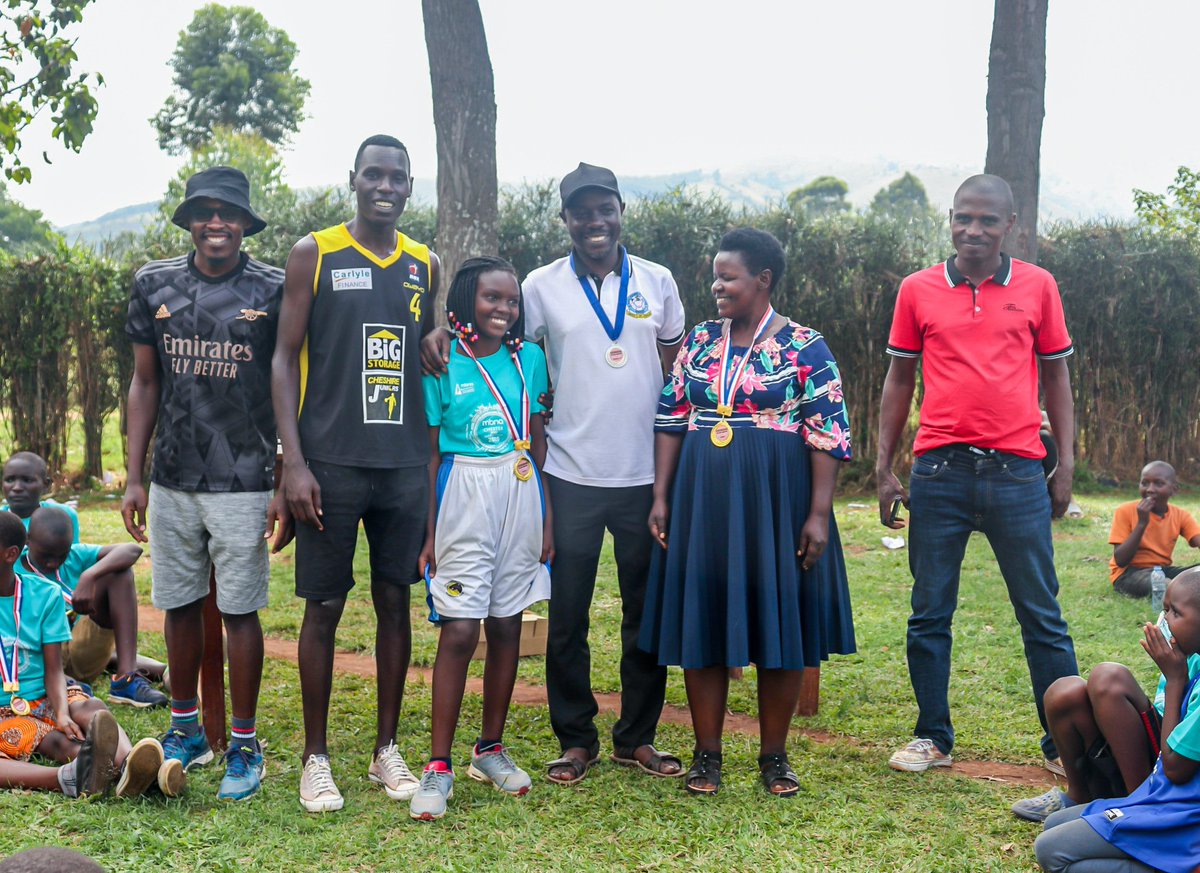 IbPhoenix's tweet photo. Thanks to @CheshireNix a trophy and medals  were awarded to the outstanding players.
Among which was Shanitah who became the tournament MVP after scoring 20 of the 37 points in the Finals with Bufunda.
@FubaBasketball 
@NBSportUg https://t.co/7nD7CQmX2r