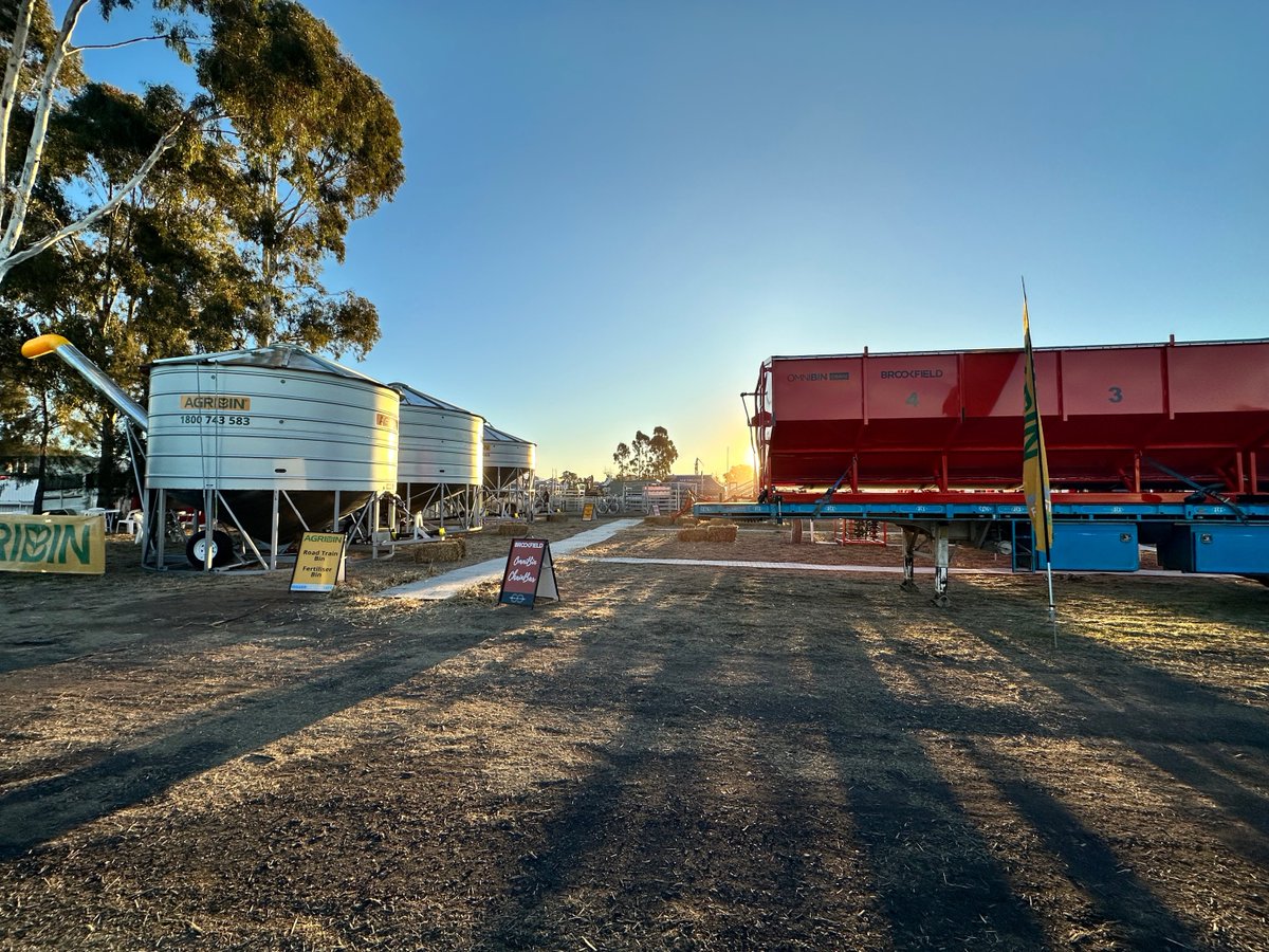 Brookfield_Ag's tweet photo. Only 1 more sleep until ๐๐ด๐ค๐๐ถ๐ฝ and we can't wait to see you all!!!!๐งก
Make sure you drop in and say "G'Day" to the team at Site OP33 and check out our new gear on show. ๐พ
#Brookfield #AgQuip #OmniBin #ChainBar #FarmEquipment #AussieAg #AustralianMade https://t.co/uZNMuEvnIx