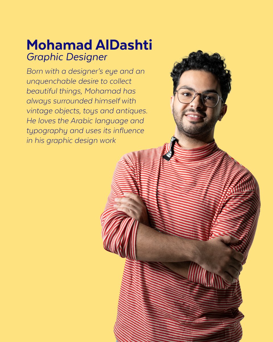 phinests's tweet photo. محمد أحد المصممين اللي تلقونهم في فاينستس. راح تلاحظون ان محمد متميز بتصميم الخطوط العربية والشعارات اللي تحتوي على كتابات عربية وبتشوفون الإبداع في اللعب بالحروف العربية والكلمات 🤩 اكتشفوا أعمال محمد السابقة في فاينستس
الرابط:https://t.co/8k5K3zx9AW
#مبدعين_فاينستس
#Phinests https://t.co/97IfQQRkOk