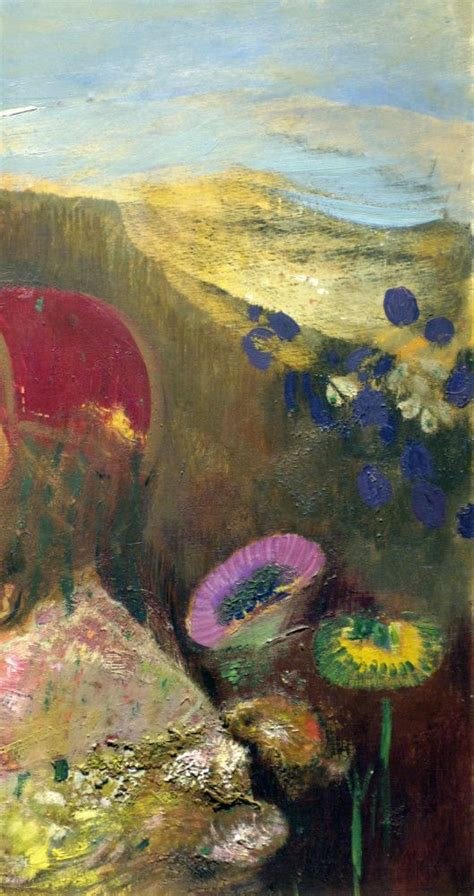 Fleurs étranges, Odilon Redon - 1910