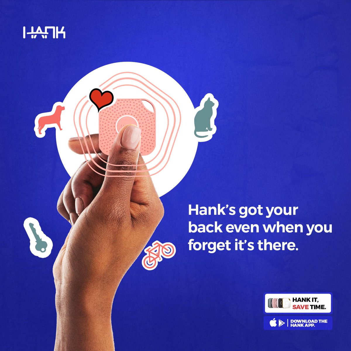 Hankitnow's tweet photo. There's only one way to save you the stress of searching all day for your missing items, and that is using the Hank device to help you find them in seconds.

Hank is available to shop at https://t.co/TZCVZmHbIj

#hankitsavetime #BigBrotherNaijaAllStars #Asake02Arena https://t.co/JTGac1bkXK