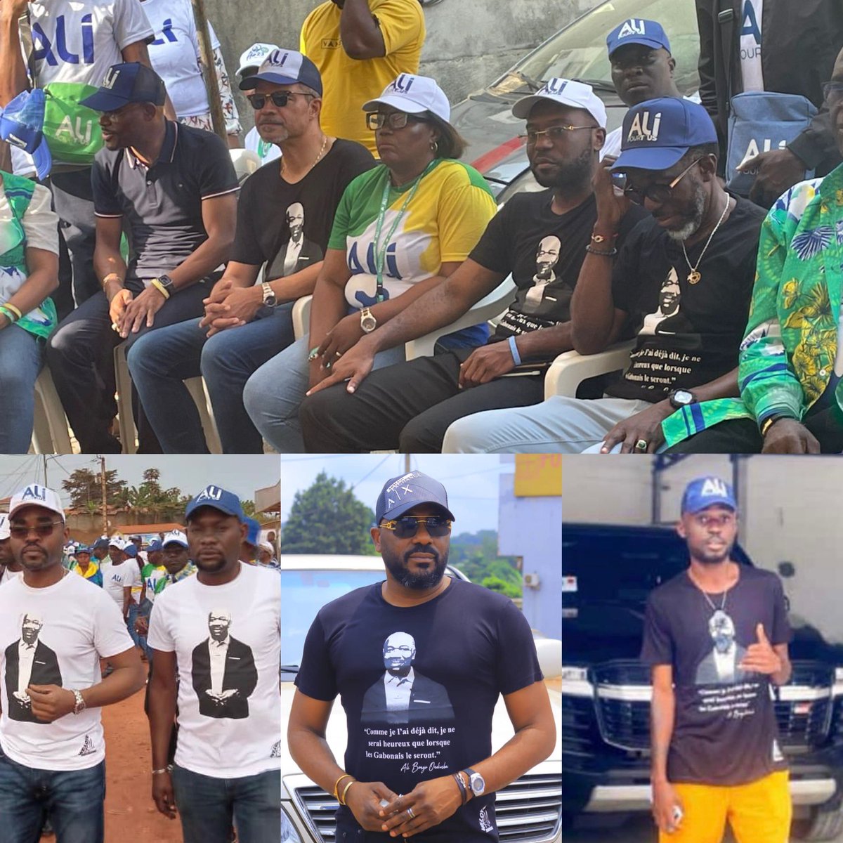 Fiers de notre candidat #AliPourTous #gabon #Gabon2023 #alibongoondimba