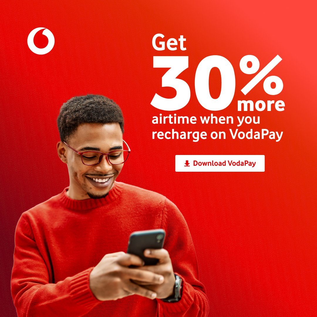 Yfm's tweet photo. Stand a chance to WIN R5000 in your VodaPay Wallet on #TheLunchLeague!

Step 1: Recharge on VodaPay and take a screenshot of your purchase
Step 2: Post it using #ConnectMoreMzanzi + tag @Yfm

Get 30% more airtime with @Vodacom and VodaPay. Download the app now! https://t.co/hSOyhJOKoI