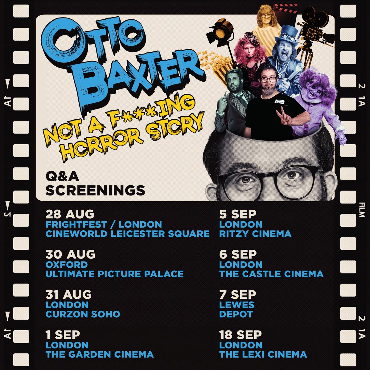 Life has no script. So write your own.
Tickets are now on sale for <a href="/OttoBaxterMovie/">OttoBaxterMovie</a> director Q&amp;A screenings - all events include a screening of Otto's short The Puppet Asylum metfilmdistribution.co.uk/otto-baxter