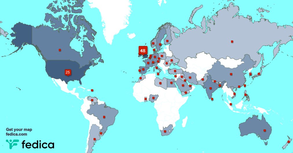 I have 1 new followers from UK. last week. See fedica.com/!TheWhitakerlab