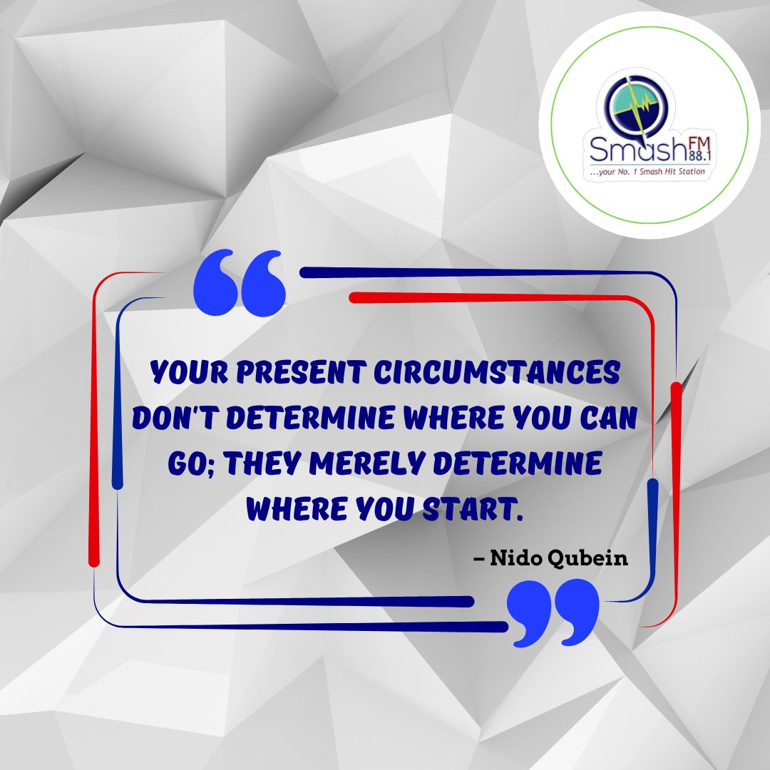 Smash881fm's tweet photo. #MondayMotivation
Sometimes, nothing beats self-motivation.😁
.
.
.
#smashfm881 #smashfmabeokuta #smashhitstation #radiostation #radio #music #radioshow #onair #live #fm #media #radiopersonality #tunein #abeokuta #MotivationalQuotes https://t.co/2z54USKdBa