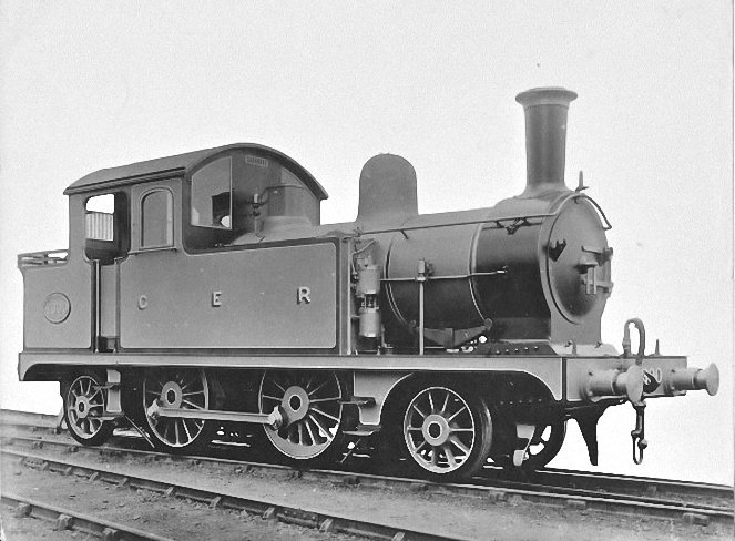 GERrailsoc's tweet image. Great Eastern Y65 Class 2-4-2T 1909-1910, 12 built 1300-1311. Holden designed. Driving wheels 4' 10" in diameter two radial axles. LNER class F7. 
Copyright GERS 2023
#great_eastern_railway #ger #tankengine