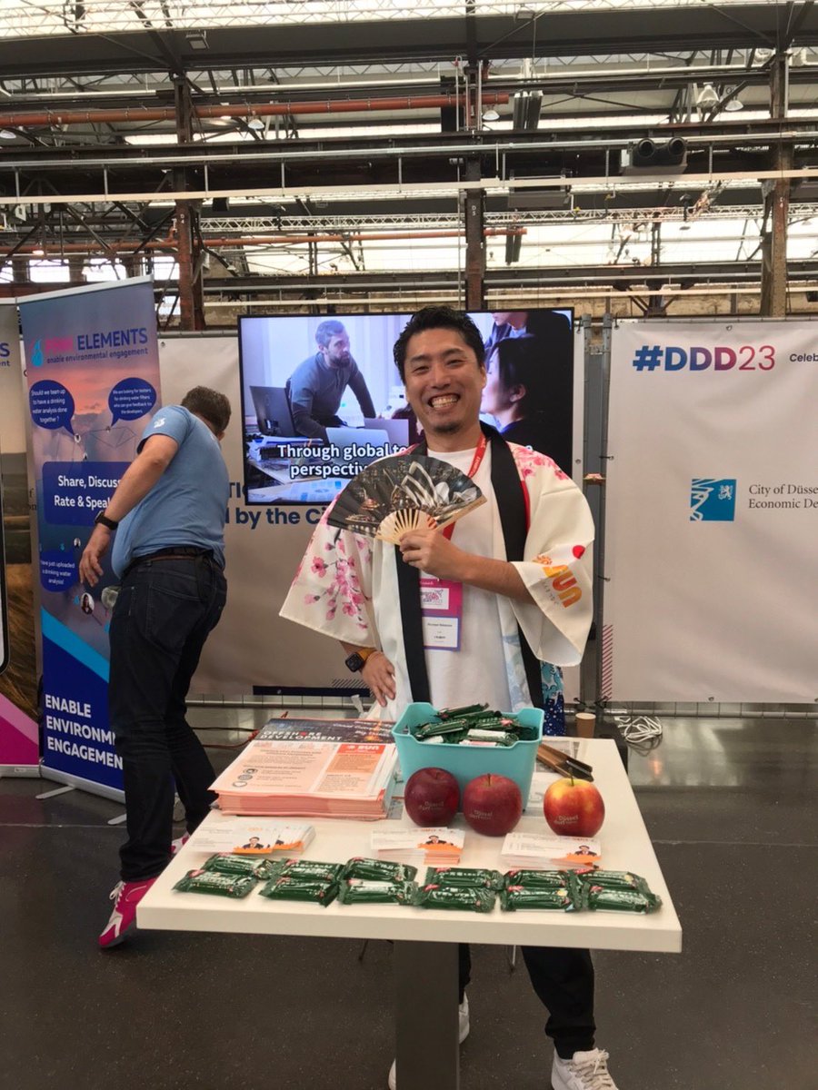 shumpei20180808's tweet image. 🇯🇵✖︎🇩🇪

ヨーロッパ進出のため、ドイツのデュッセルドルフで開催されたDigital Demo Dayに出展しました。

やっぱり現地で聞ける情報の価値はめちゃくちゃ高い！
沢山の人・企業と繋がれたので、今後は存分に活かしていきたいと思う！

#DigitalDemoDay #ドイツ　#Germany