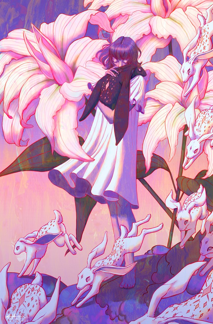 「I tried a different style with this one!」|KIM MYATT⁷のイラスト