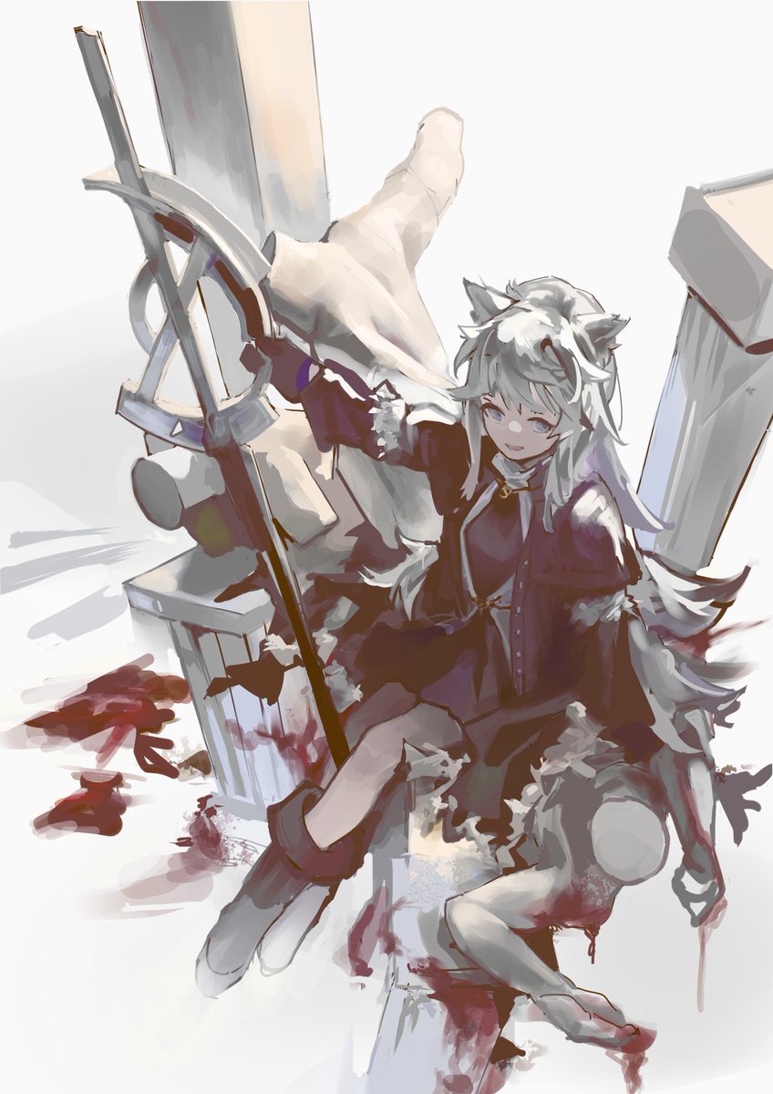 Pukupo_'s tweet photo. #凯尔希 #明日方舟 #アークナイツ #Arknights #ArknightsFanArt https://t.co/bavaALsL5o
