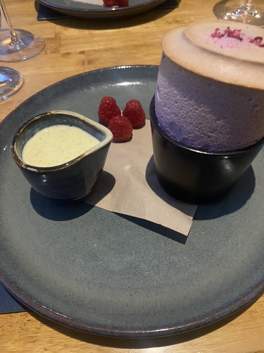 @EtiveRestaurant <a href="/Etivechef/">John mc nulty</a> First time visitor 2 weeks ago and I haven’t stopped talking about it since! That raspberry soufflé was the best desert I have ever had - a showstopper! The potato course - a revelation. Well done Chef!