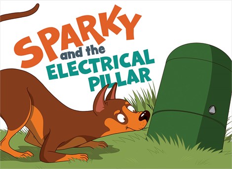 This #bookweek learn about Sparky's adventures in protecting his family in our very own book: Sparky and the Electrical Pillar! bit.ly/45n8uXG Order your FREE copy here: bit.ly/45jP3iq