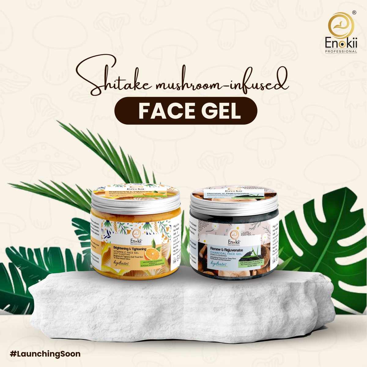 EnokiiC's tweet photo. Introducing Enokii Professional Mushroom-Infused Face Gel Range #launchingsoon 
Explore our gel range now
https://t.co/KYEZUULJrr 
#enokii #enokiiskincare #effectiveenokii #skincare #glow #facegel #facialgel #mushroomgel #mushroomfacegel #newlaunch #somethingnew #mushroomskincare https://t.co/fy1A4eEOem