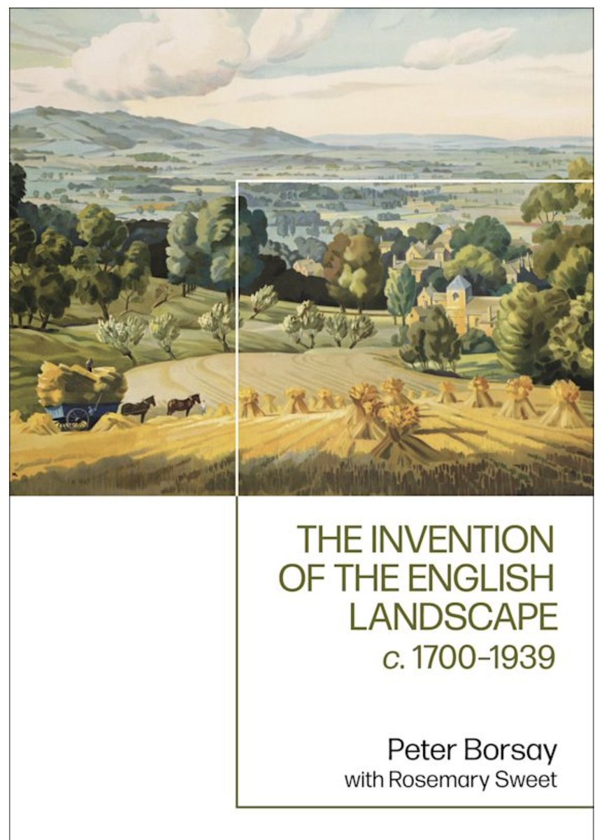 Please join us for the launch of Prof Peter Borsay's last book (with Prof Roey Sweet), 'The Invention of the English Landscape c. 1700-1939'.

🗓️ Friday 29 September
⏰ 15:00-17:00
📍 Attenborough Film Theatre and MS Teams

🔗 eventbrite.co.uk/e/book-launch-…