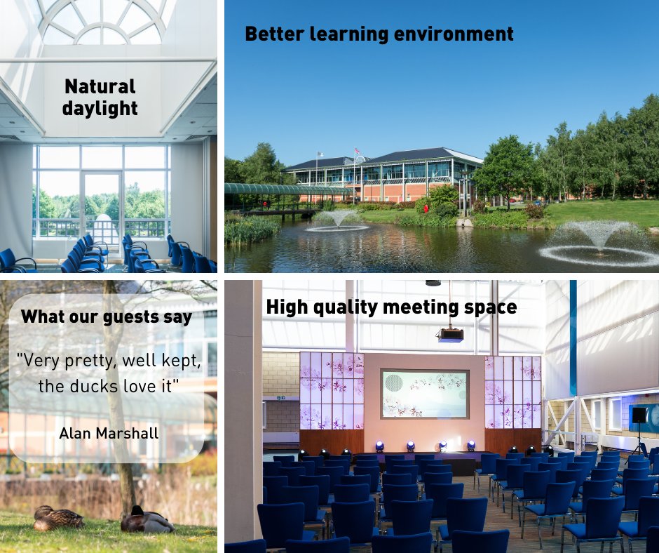 Holywell Park is a hidden gem in the midlands with beautiful scenery and wildlife.
 
It is the perfect place to focus, collaborate and celebrate your team

Use our event calculator for clear and instant pricing:
okt.to/TtFW42

#events #venue #teammeeting #teambuilding