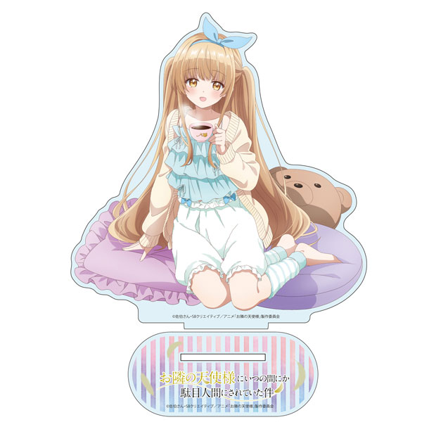 お隣の天使様 アクリルスタンド 部屋着うさ耳パーカーと部屋着 あみあみ على X: 