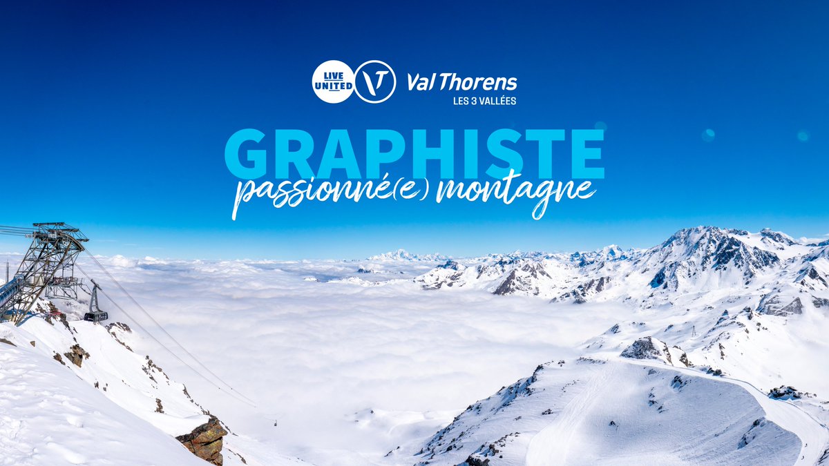 Recrutement en cours dans mon équipe <a href="/Val_Tho/">❄️ Val Thorens ❄️</a> ! Vous êtes créatif et curieux ? Les termes fonds perdus et polices vectorielles ne vous font plus peur ? Les logiciels de la suite Adobe sont votre quotidien ? Nous avons besoin de vous !

🧑‍🚀️ wantto.ski/Graphiste