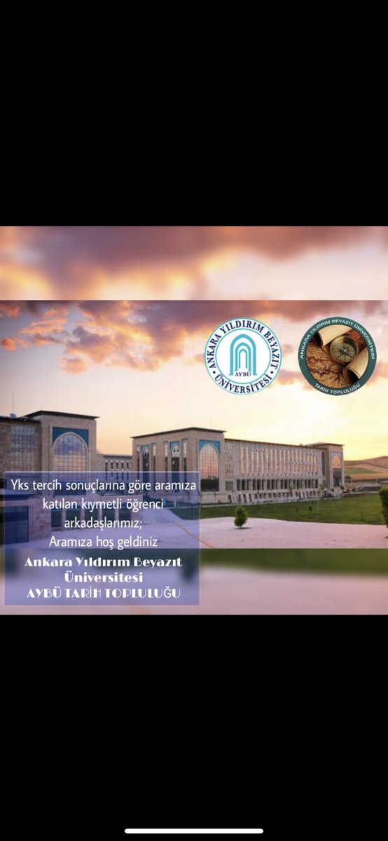 Yks tercih sonuçlarına göre aramıza katılan kıymetli öğrenci arkadaşlarımız; 

Aramıza hoş geldiniz