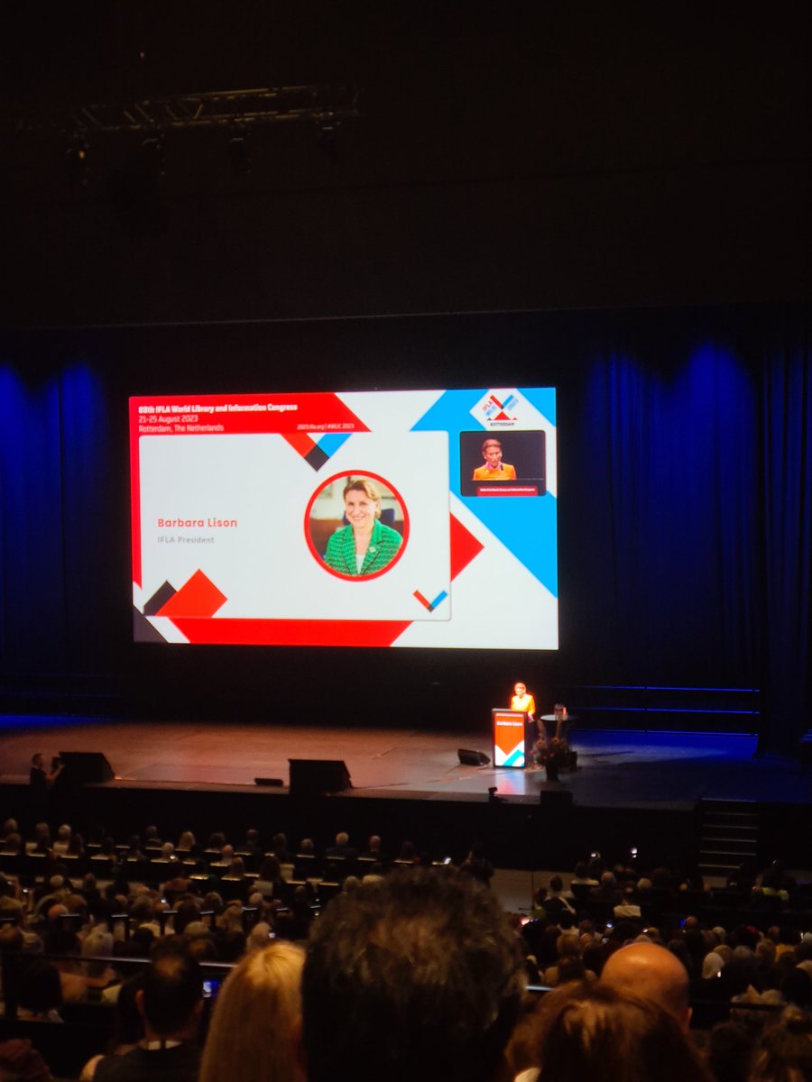 alanbrine's tweet photo. And so it begins. IFLA world congress in Rotterdam. @iflawlic #letslibrary https://t.co/IBGUZvafCR