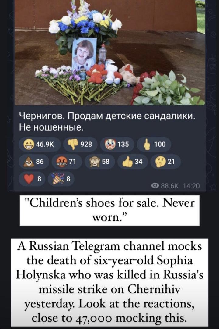 The world needs to recognize that we are dealing with a fascist country. As history showed, a fascist country can only be stopped with a united force of the free world.