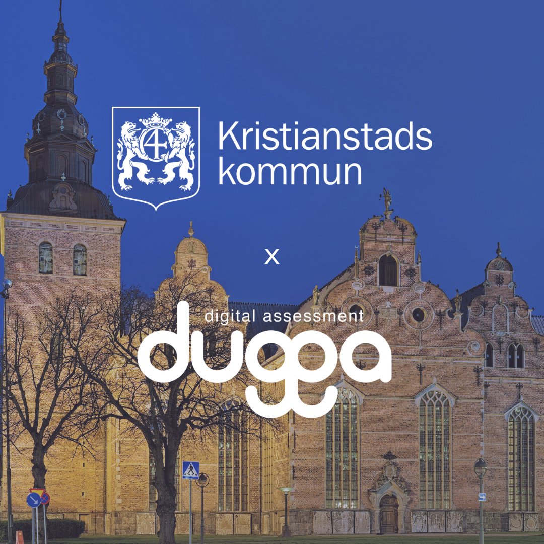 DuggaAssessment's tweet image. We are happy to welcome our new customer Kristianstad Municipality! Together, we are revolutionizing education through digital exams for improved learning outcomes 🚀🧡 #DuggaEdu #DuggaCommunity #Kristianstad