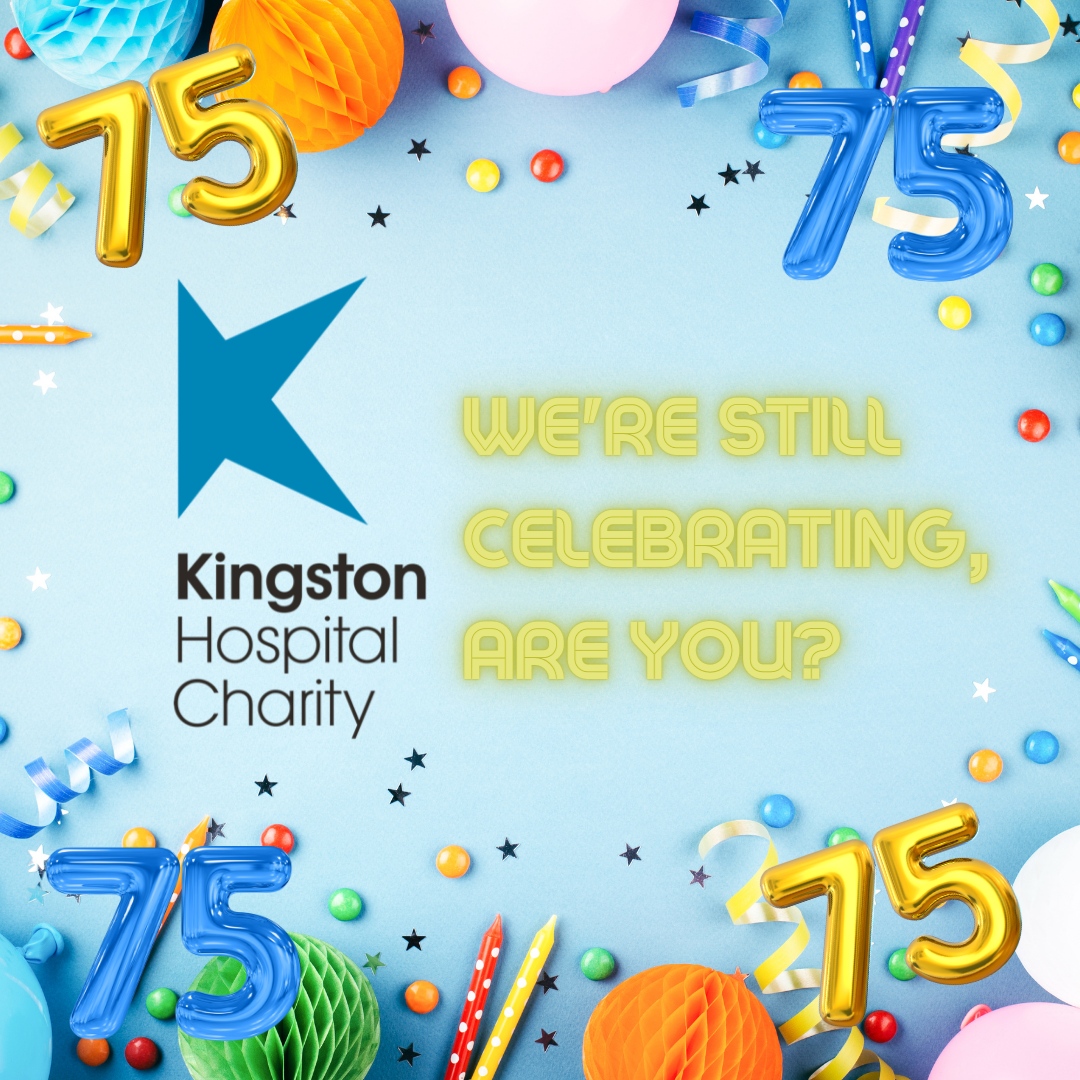 KHFTCharity's tweet photo. DID YOU KNOW?
Our official birthday may have passed but we are still celebrating with loads of fantastic #NHS75 events.
Are you hosting a fundraising event for us this year?
Let us know!
#KingstonHospital #Kingstonuponthames #Bakefor75 #Ridefor75 #Racefor75 #Walkfor75 https://t.co/nNPv8EtpSp