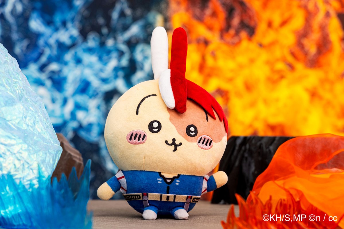 ✊新商品✊ 『#僕のヒーローアカデミア×#ちいかわ ぬいぐるみS（全3種