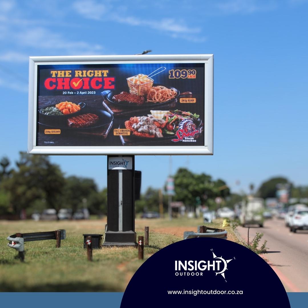 💡🌟 Imagine the impact your brand can have when it's displayed on a billboard, catching the eyes and hearts of your target audience! Don't let your message get lost in the noise. 🗣️ 012 345 1716 | insightoutdoor.co.za #StandOut #MakeAnImpression#OutdoorAdvertising #Signage