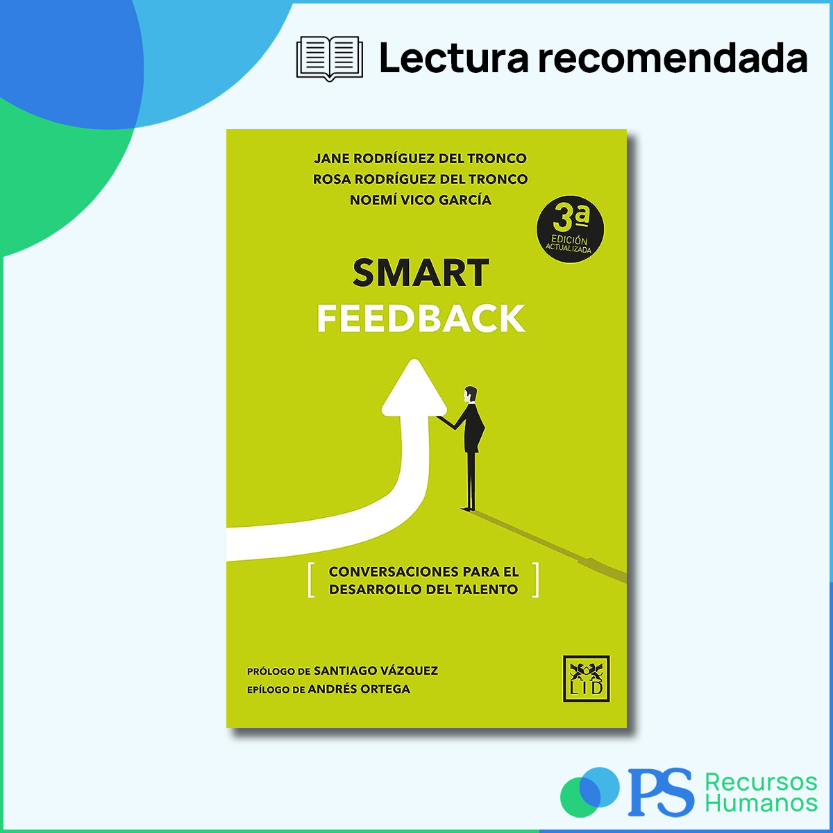 #SmartFeedback es un libro práctico sobre una herramienta muy poderosa en las empresas, pero que escasea o es mal ejecutada en muchas ocasiones. Una lectura interesante y útil en lo laboral/personal. ¡Por eso es nuestra #RecomendaciónExperta del mes! 😊
@_TIRURIRU_ #Libros #RRHH
