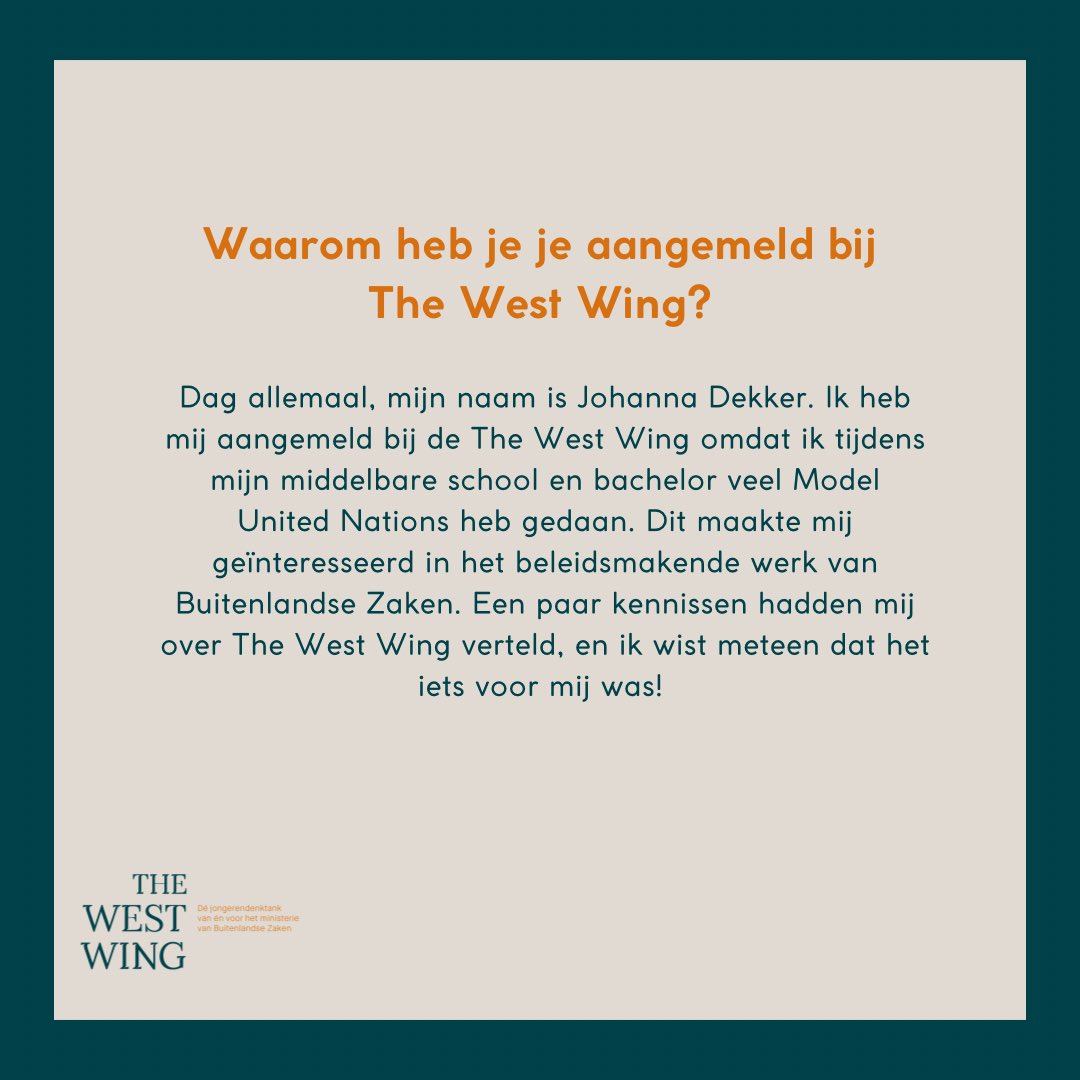 WestWingBZ's tweet photo. 👋 Meet &amp; Greet: Johanna Dekker
Afgelopen jaar (2022-2023) was Johanna tracklid van de track Nairobi, gefocust op inclusieve economische groei. 💰 Hier gebruikte zij haar technische achtergrond! 🧑‍💻 Benieuwd naar de ervaring van Johanna? Swipe dan naar rechts! 👉 https://t.co/iHWXornInK