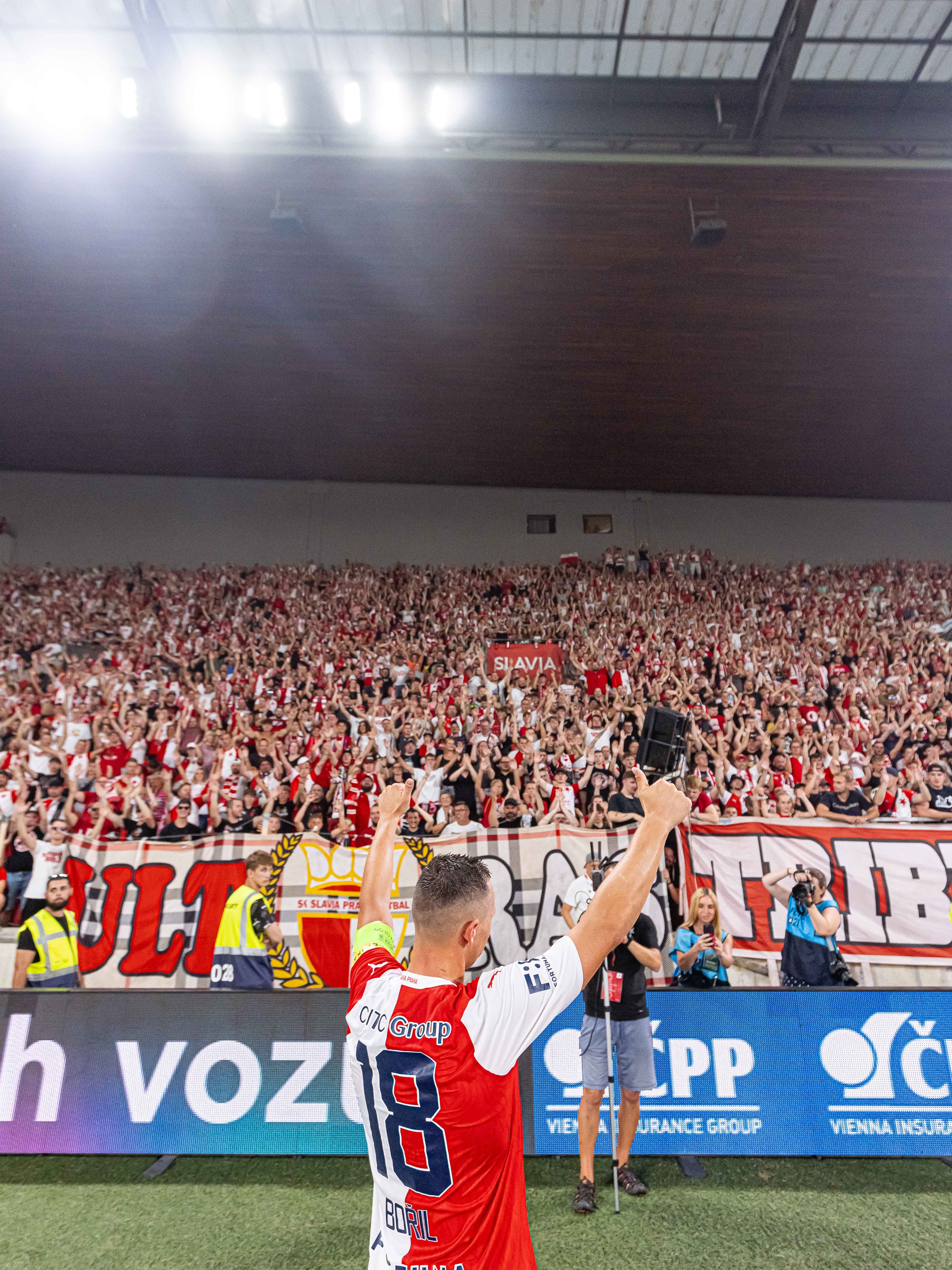 SK Slavia Prague EN on X: This is the only Eden you need to know! 🔴⚪️📢  𝟭𝟵 𝟭𝟲𝟰 fans attended the game against Baník. General sale for the  Thursday #UEL game against
