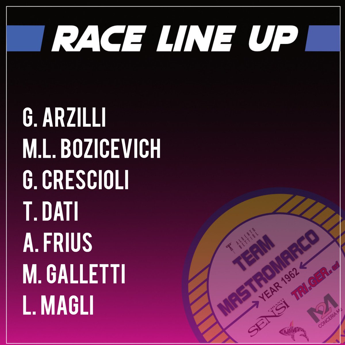 Domani il classico appuntamento con il GP Chianti Colline D'Elsa con partenza e arrivo a Gambassi Terme. Vi aspettiamo lungo il percorso a sostenere i nostri ragazzi 💪🏻