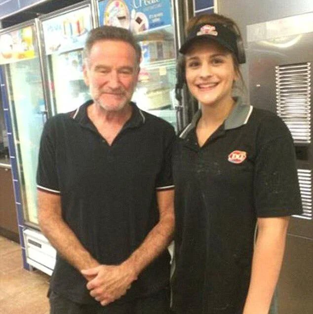 One of the last known photos of #RobinWilliams❤️ #Hollywood #actor #comedian