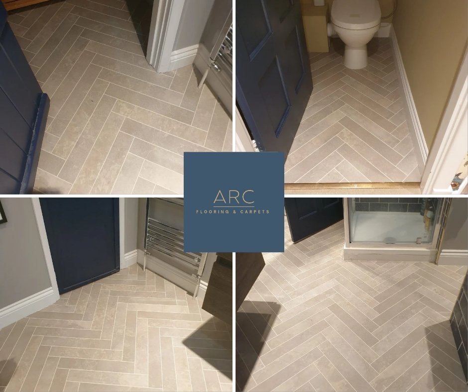 arcflooring's tweet image. This stunning #Karndean #LVT was supplied and fitted by ARC Flooring in #herringbone design with grout strips.

#Bromley #Kent #SELondon #flooring #interiordesign #flooringideas #flooringexperts #flooringdesign