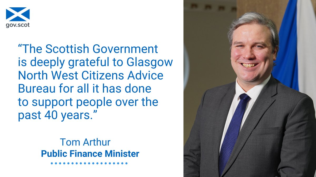 scotgoveconomy's tweet photo. To mark its 40th anniversary, the Minister also visited @GNWCAB to learn how it is adapting its approach during the cost of living crisis. https://t.co/B9sD6wDhsu