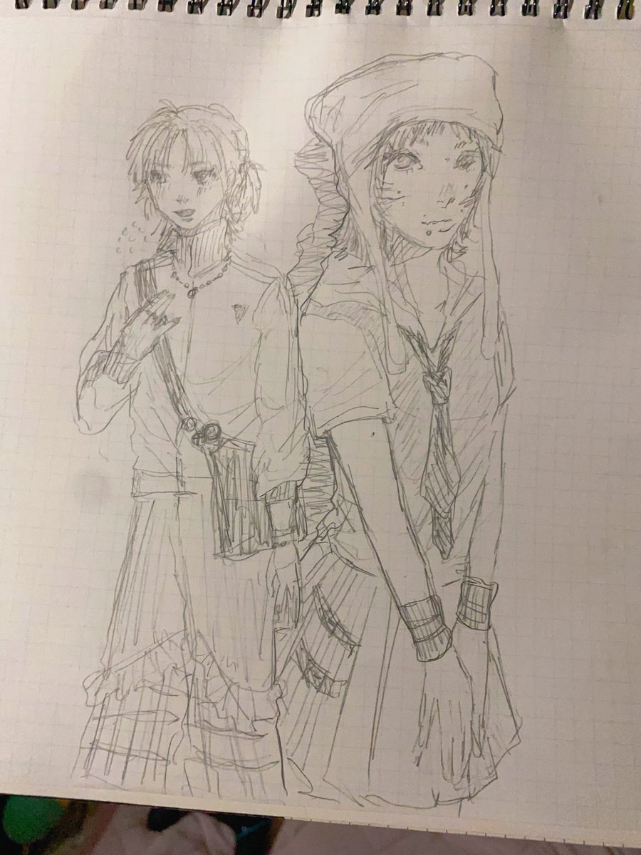 生存確認のらくがき