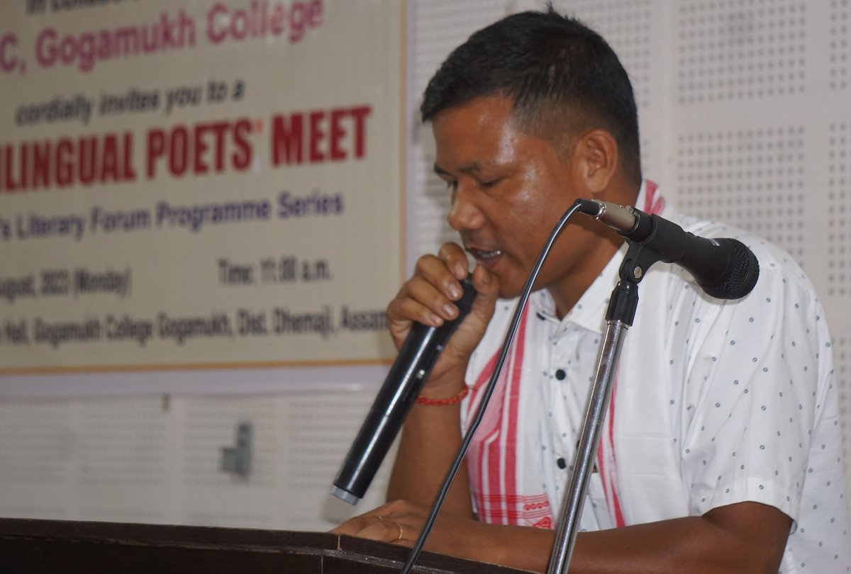 sahityaakademi's tweet photo. #SahityaAkademi's "Literary Forum: Multilingual Poets' Meet"
@PIB_India @PIBCulture @MIB_India @DDNational @_IndianCulture #LiteraryForum #MultilingualPoetsMeet #collaboration #Gogamukh #College #Dhemaji #Assam https://t.co/Ul7s2qWb6K