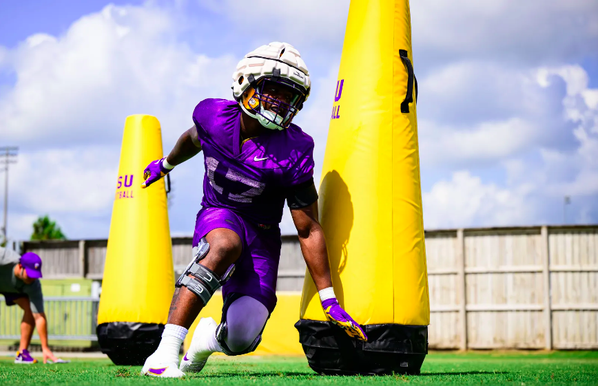 New: With fall camp complete, how does #LSU's incoming freshmen class look? I shared my thoughts on every player from the No. 5 recruiting class in the country. (On3+) (📷: @GusStark_) on3.com/teams/lsu-tige…