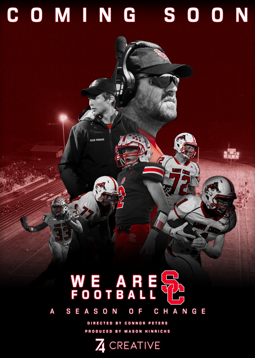 🔴🔴Premiere Alert🔴🔴
We Are SC Football: A Season of Change

We have set a date and time for a public premiere of our 4-part documentary series about Sandy Creek Football. The public premiere will be on Sunday (August 27) at 6:45PM in the Oak Forum area at Sandy Creek HS.