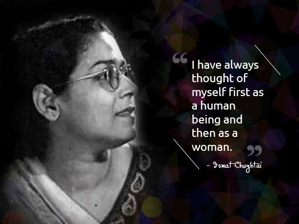 Remembering the legendary Urdu Poetess #IsmatChugtai on her birth anniversary 🙏🏻💐🇮🇳✒️📖✨