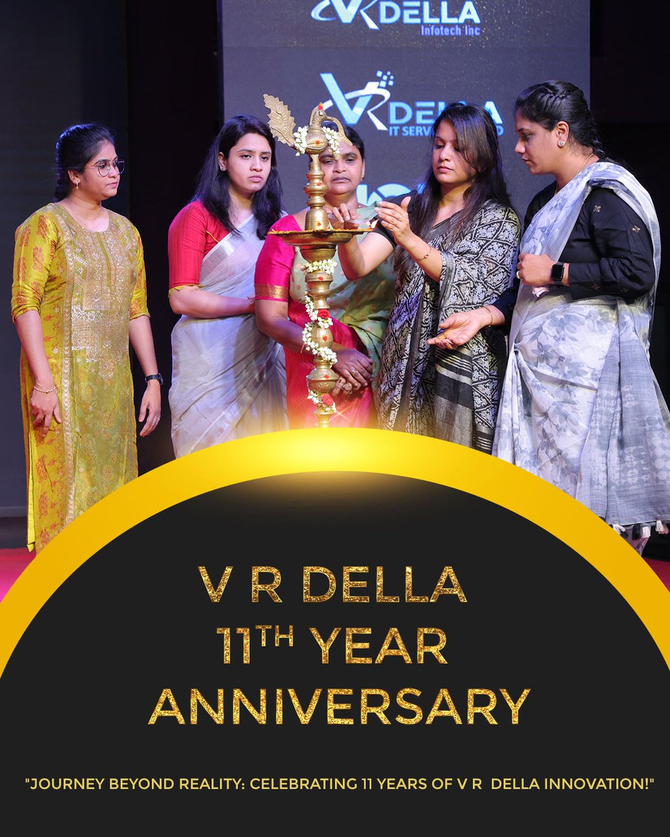 VivyaCorpINC's tweet photo. Celebrating 11 years of innovation, growth, and excellence with V R Della Group of Companies! 🎉🥳 Here's to the journey that brought us this far and the exciting path ahead..

Thank you to our incredible team, partners, and supporters for making this milestone possible. https://t.co/IAAmo1T8x7