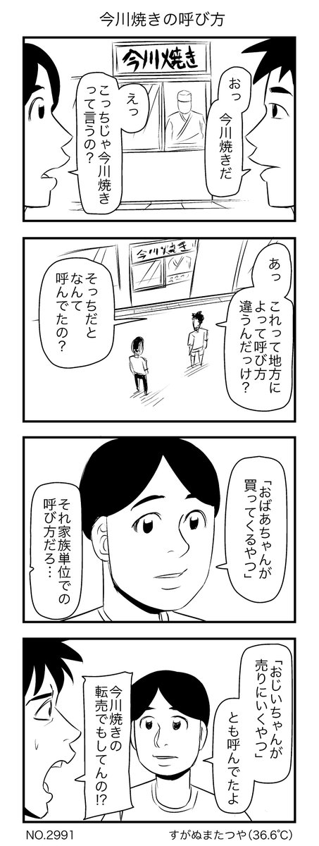 今川焼きの呼び方 
